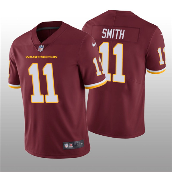 Men's Washington Football Team #11 Alex Smith Red NFL Vapor Untouchable Limited Stitched Jersey