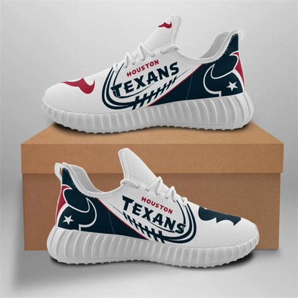 Men's Houston Texans Mesh Knit Sneakers/Shoes 011