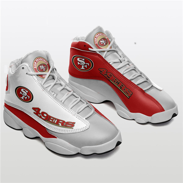 Women's San Francisco 49ers Limited Edition JD13 Sneakers 002