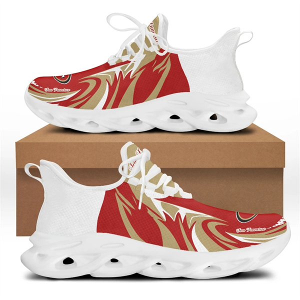Men's San Francisco 49ers Flex Control Sneakers 0016 Men's San Francisco 49ers Flex Control Sneakers 0016