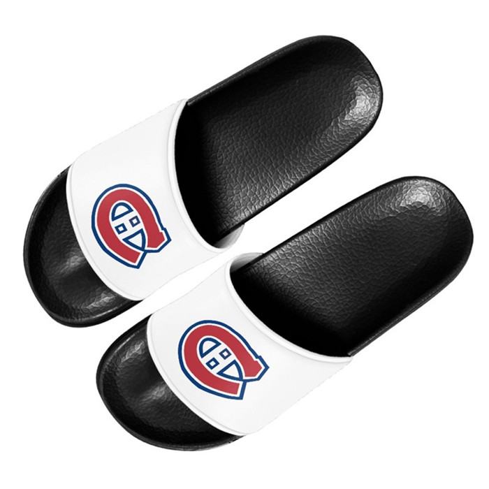 Men's Montreal Canadiens Flip Flops 002