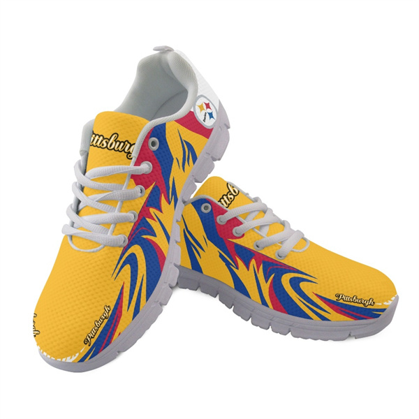 Women's Pittsburgh Steelers AQ Running Shoes 005 Women's Pittsburgh Steelers AQ Running Shoes 005