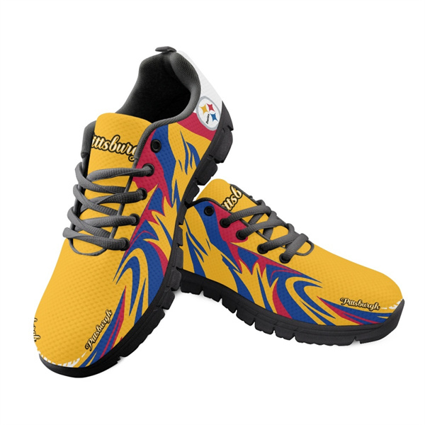 Women's Pittsburgh Steelers AQ Running Shoes 004 Women's Pittsburgh Steelers AQ Running Shoes 004