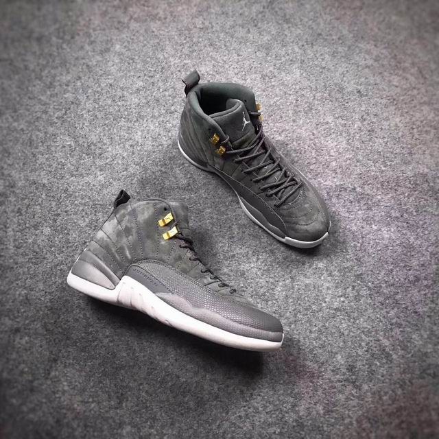 men jordan 12 shoes-077