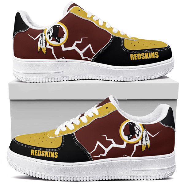 Women's Washington Football Team Air Force 1 Sneakers 001 Women's Washington Football Team Air Force 1 Sneakers 001