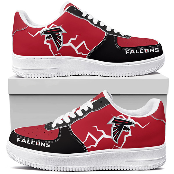 Men's Atlanta Falcons Air Force 1 Sneakers 001 Men's Atlanta Falcons Air Force 1 Sneakers 001