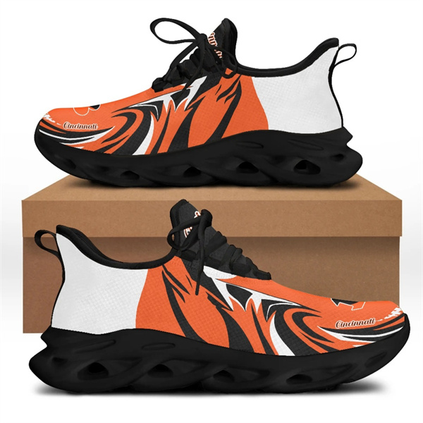 Men's Cincinnati Bengals Flex Control Sneakers 005 Men's Cincinnati Bengals Flex Control Sneakers 005