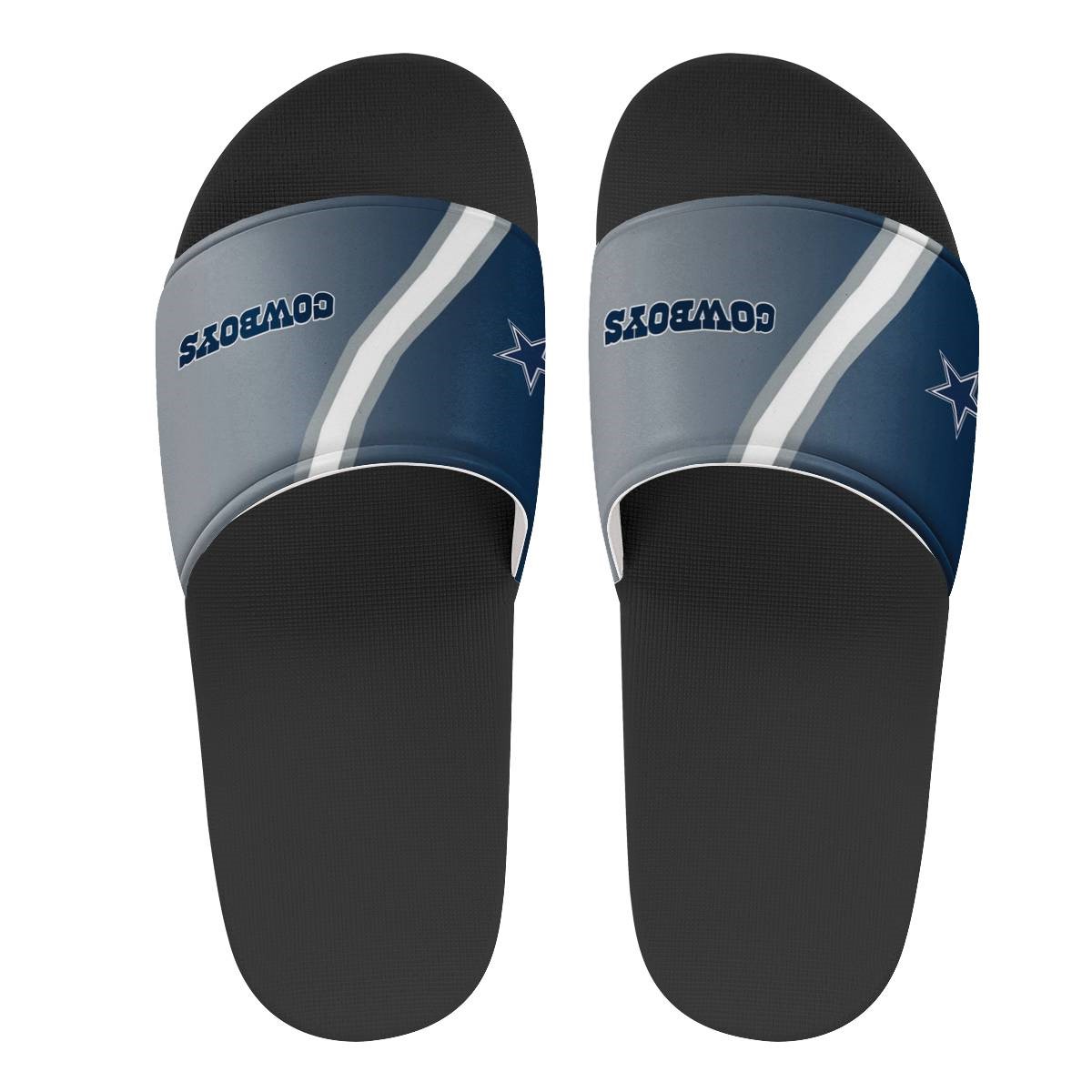 Men's Dallas Cowboys Flip Flops 005 Men's Dallas Cowboys Flip Flops 005