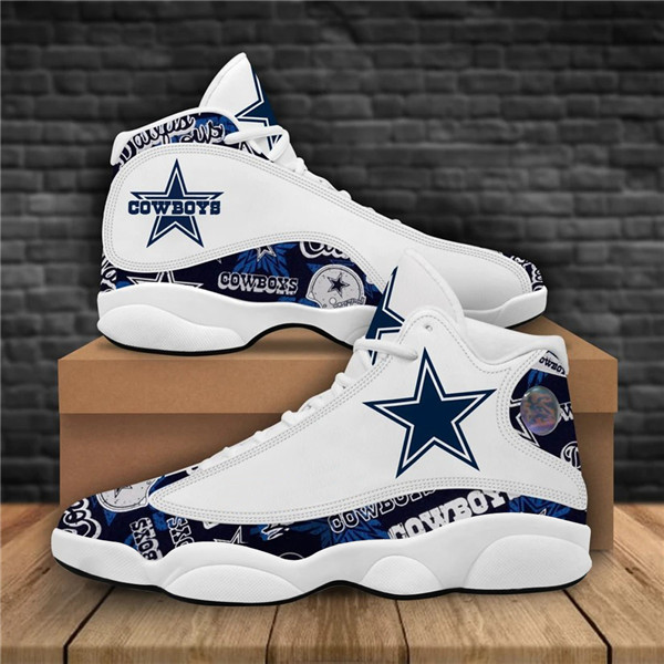 Women's Dallas Cowboys Limited Edition JD13 Sneakers 005 Women's Dallas Cowboys Limited Edition JD13 Sneakers 005