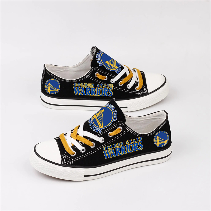 Women's Golden State Warriors Repeat Print Low Top Sneakers 001