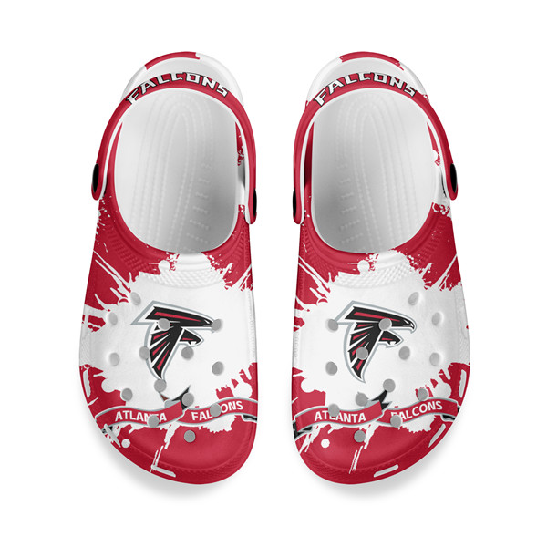 Men's Atlanta Falcons Bayaband Clog Shoes 001 Men's Atlanta Falcons Bayaband Clog Shoes 001