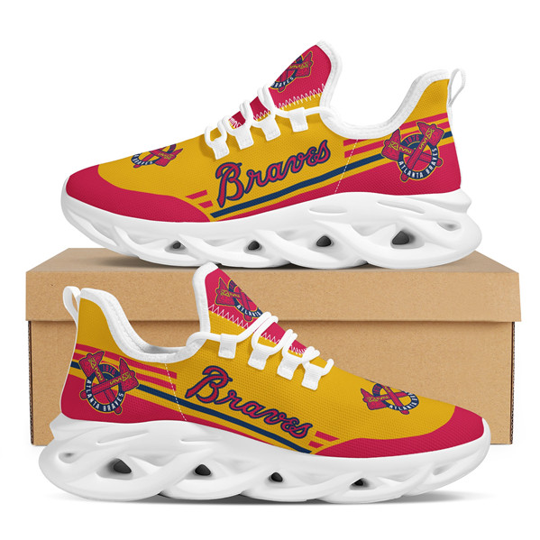 Women's Atlanta Braves Flex Control Sneakers 002