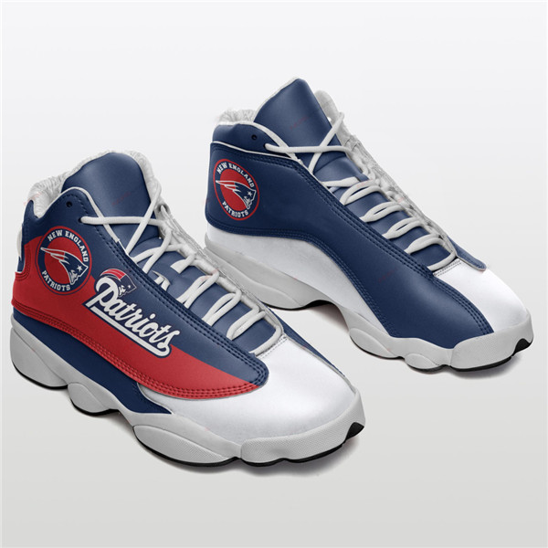 Women's New England Patriots Limited Edition JD13 Sneakers 002 Women's New England Patriots Limited Edition JD13 Sneakers 002
