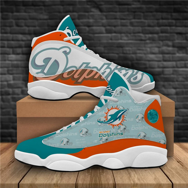 Men's Miami Dolphins Limited Edition JD13 Sneakers 003
