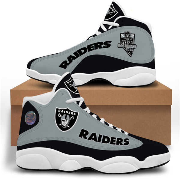 Women's Las Vegas Raiders Limited Edition JD13 Sneakers 003