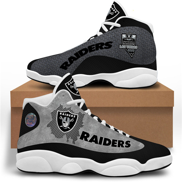Women's Las Vegas Raiders Limited Edition JD13 Sneakers 001