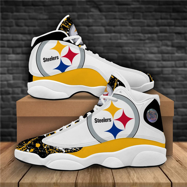 Women's Pittsburgh Steelers Limited Edition JD13 Sneakers 002
