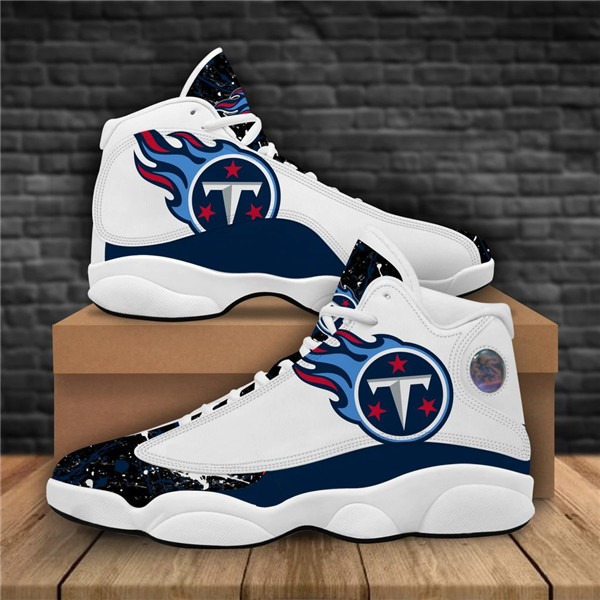 Women's Tennessee Titans Limited Edition JD13 Sneakers 001 Women's Tennessee Titans Limited Edition JD13 Sneakers 001