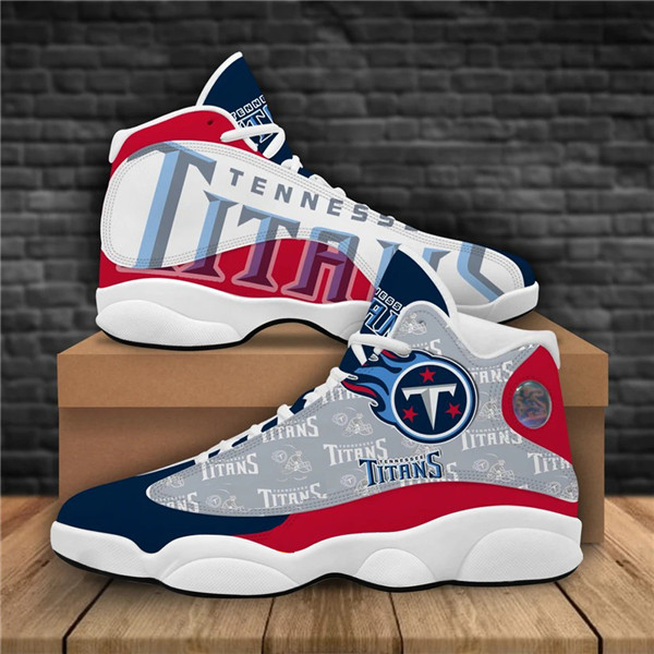 Women's Tennessee Titans Limited Edition JD13 Sneakers 002 Women's Tennessee Titans Limited Edition JD13 Sneakers 002