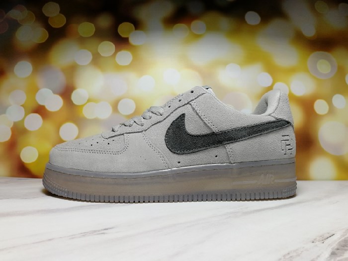 Women's Air Force 1 Grey Shoes 0200 Women's Air Force 1 Grey Shoes 0200