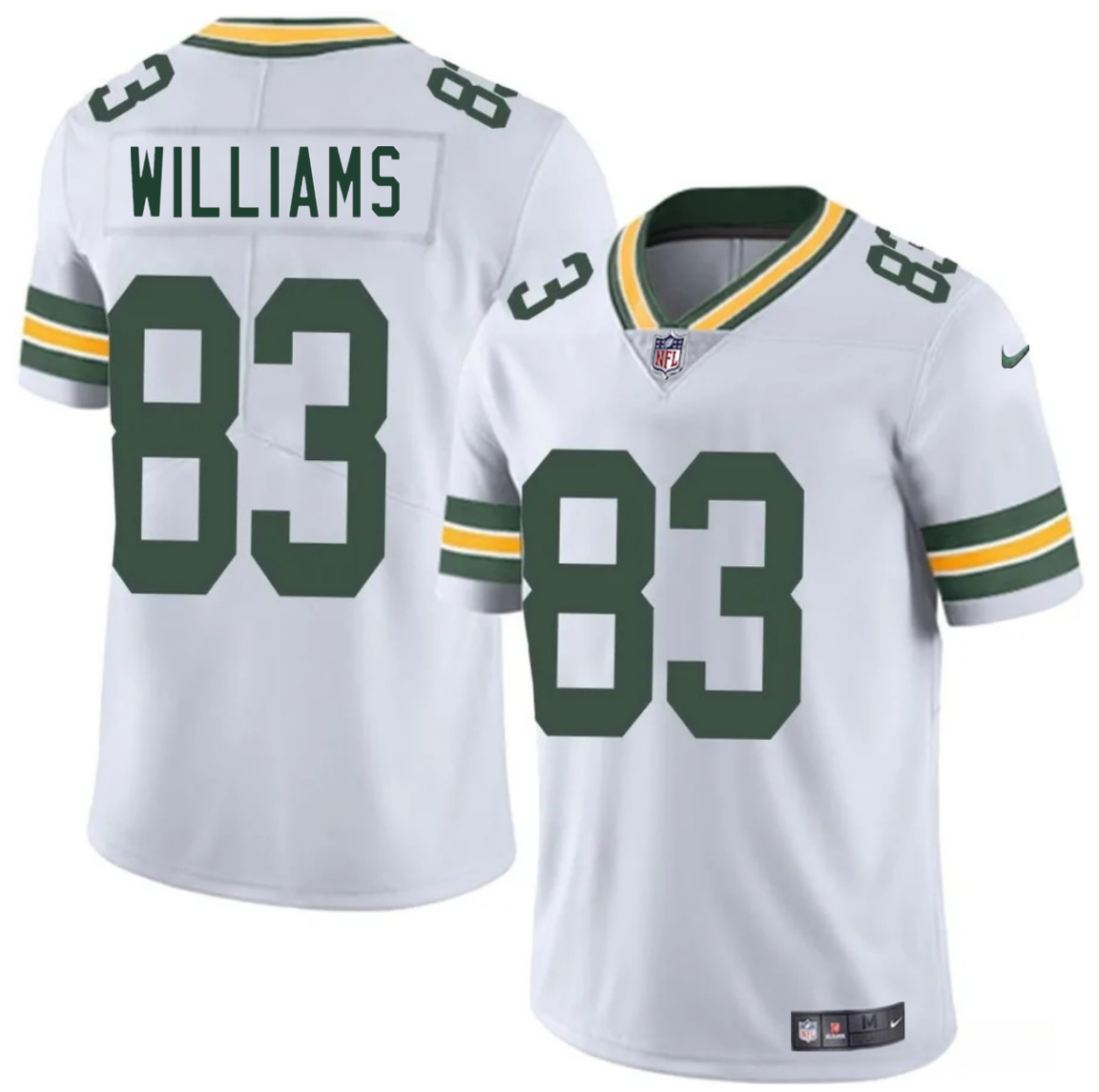 Youth Green Bay Packers #83 Savion Williams White 2025 Draft Vapor Untouchable Limited Stitched Football Jersey