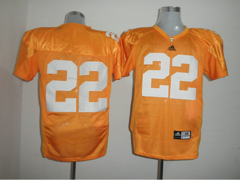 Men's Tennessee Volunteers #22 Rod Wilks Orange Stitched NCAA Jersey