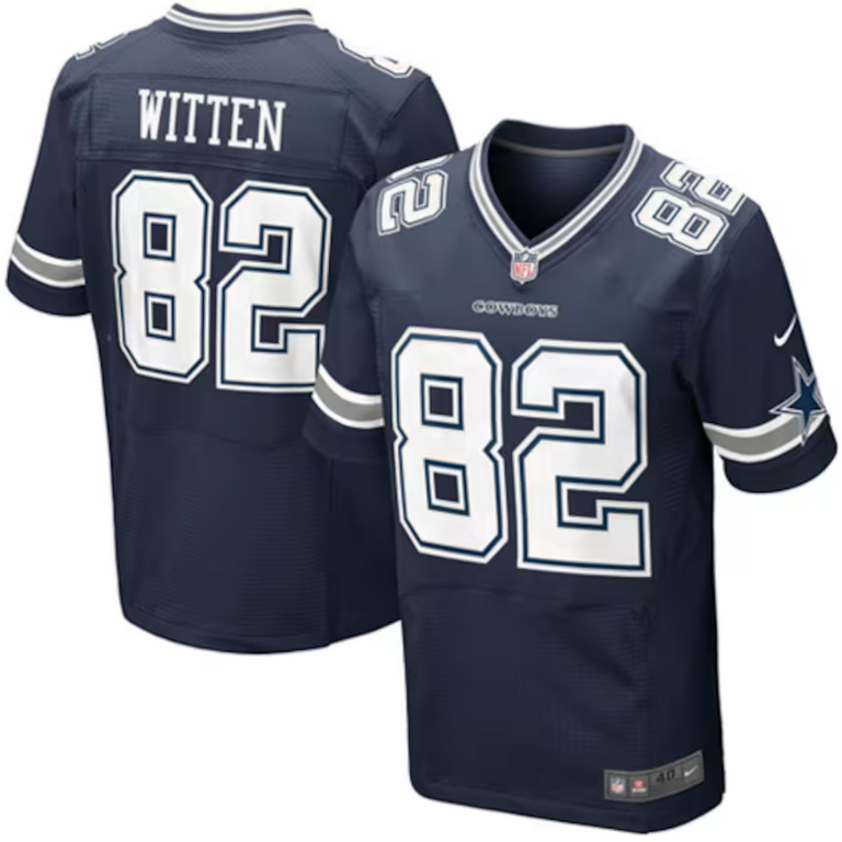 Youth’s Dallas Cowboys #82 Jason Witten Navy Vapor Untouchable Limited Stitched Jersey