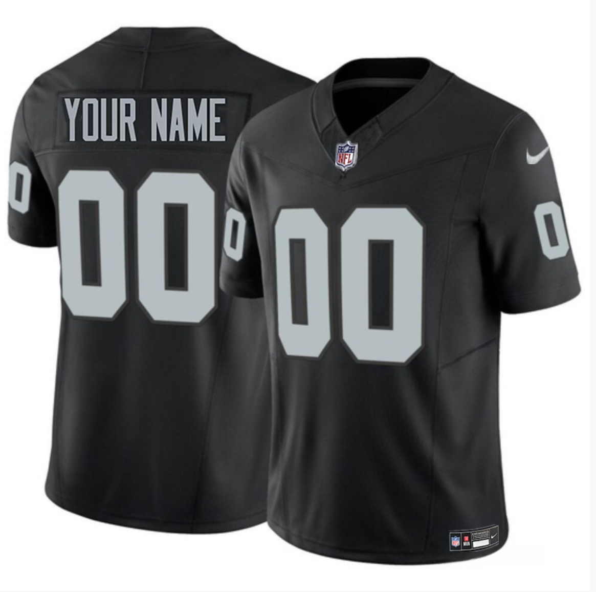 Youth Las Vegas Raiders Active Player Custom Black 2023 F.U.S.E Vapor Untouchable Limited Stitched Football Jersey Youth Las Vegas Raiders Active Player Custom Black 2023 F.U.S.E Vapor Untouchable Limited Stitched Football Jersey