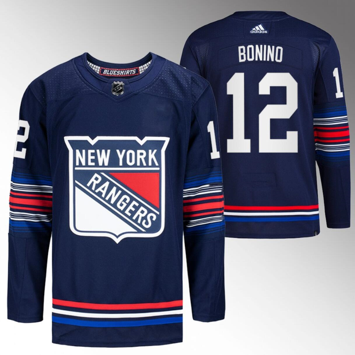 Men's New York Rangers #12 Nick Bonino Navy Stitched Jersey Men's New York Rangers #12 Nick Bonino Navy Stitched Jersey