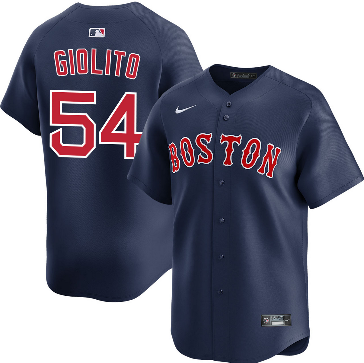 Men's Boston Red Sox #54 Lucas Giolito Navy Alternate Limited Stitched Baseball Jersey Men's Boston Red Sox #54 Lucas Giolito Navy Alternate Limited Stitched Baseball Jersey