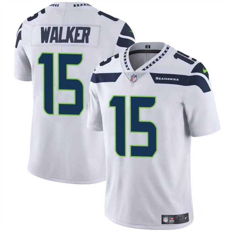 Youth Seattle Seahawks #15 P.J. Walker White Vapor Limited Stitched Football Jersey Youth Seattle Seahawks #15 P.J. Walker White Vapor Limited Stitched Football Jersey