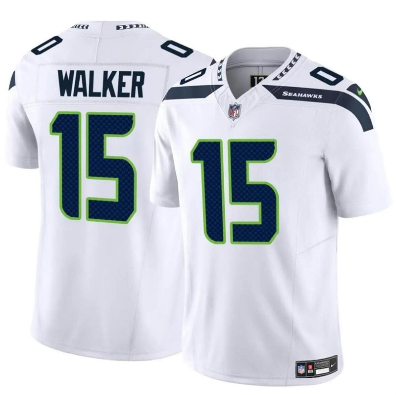 Youth Seattle Seahawks #15 P.J. Walker White 2024 F.U.S.E Vapor Limited Stitched Football Jersey Youth Seattle Seahawks #15 P.J. Walker White 2024 F.U.S.E Vapor Limited Stitched Football Jersey