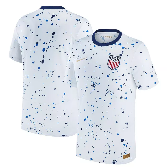 Men's United States White 2023 Home Jersey