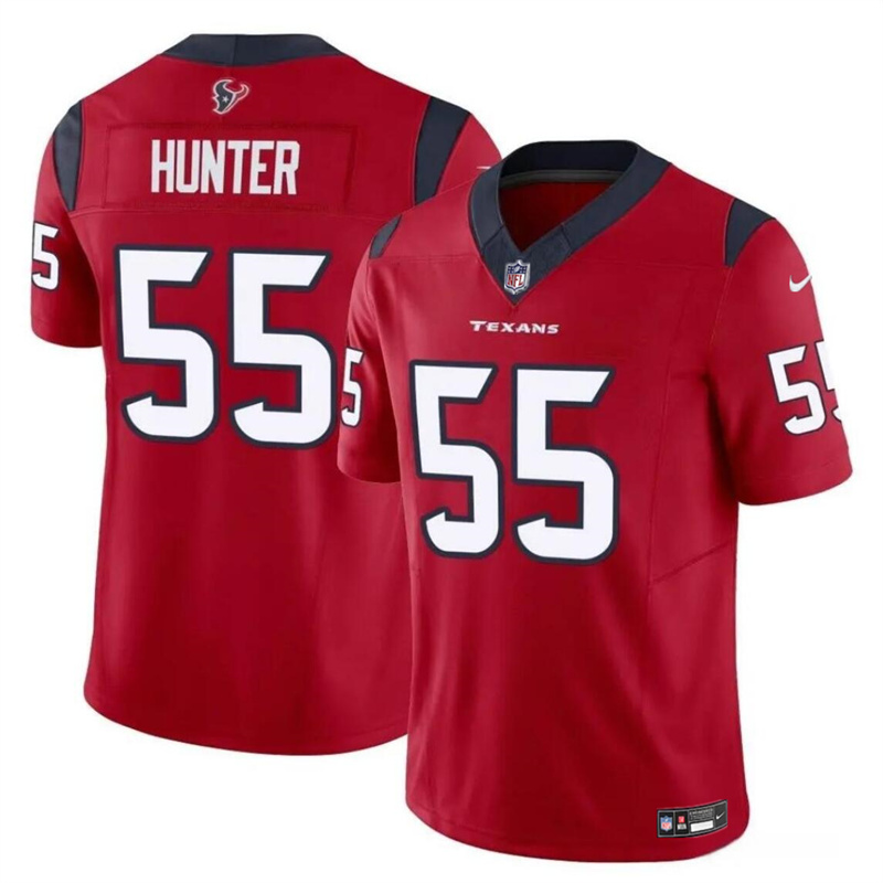 Youth Houston Texans #55 Danielle Hunter Red 2024 F.U.S.E Vapor Untouchable Limited Stitched Football Jersey Youth Houston Texans #55 Danielle Hunter Red 2024 F.U.S.E Vapor Untouchable Limited Stitched Football Jersey