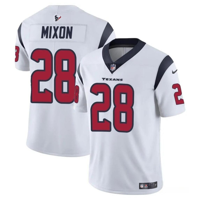 Youth Houston Texans #28 Joe Mixon White Vapor Untouchable Limited Stitched Football Jersey Youth Houston Texans #28 Joe Mixon White Vapor Untouchable Limited Stitched Football Jersey