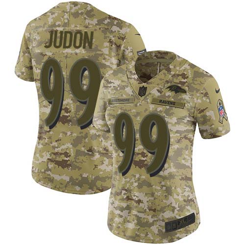 Nike Ravens #99 Matthew Judon Camo Women's Stitched NFL Limited 2018 Salute To Service Jersey Nike Ravens #99 Matthew Judon Camo Women's Stitched NFL Limited 2018 Salute To Service Jersey