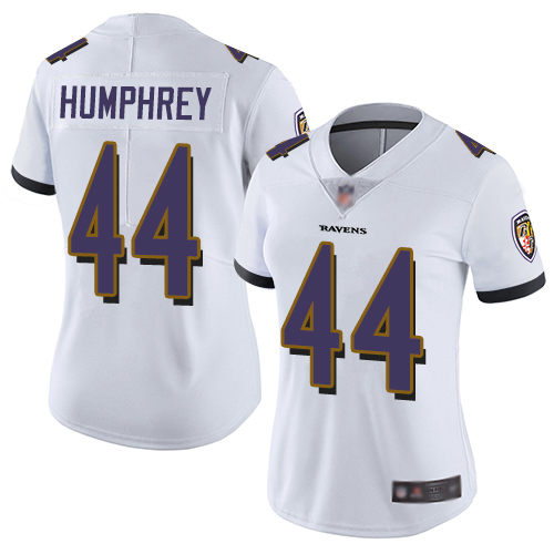 Nike Ravens #44 Marlon Humphrey White Women's Stitched NFL Vapor Untouchable Limited Jersey Nike Ravens #44 Marlon Humphrey White Women's Stitched NFL Vapor Untouchable Limited Jersey