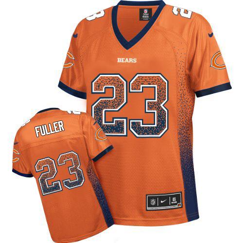 Nike Bears #23 Kyle Fuller Orange Alternate Women's Stitched NFL Elite Drift Fashion Jersey Nike Bears #23 Kyle Fuller Orange Alternate Women's Stitched NFL Elite Drift Fashion Jersey