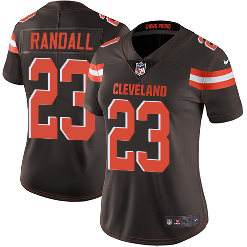 Nike Browns #23 Damarious Randall Brown Team Color Women's Stitched NFL Vapor Untouchable Limited Jersey Nike Browns #23 Damarious Randall Brown Team Color Women's Stitched NFL Vapor Untouchable Limited Jersey