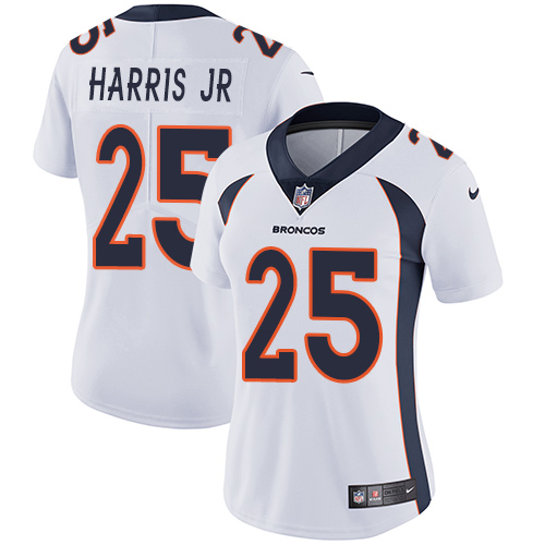 Nike Broncos #25 Chris Harris Jr White Women's Stitched NFL Vapor Untouchable Limited Jersey Nike Broncos #25 Chris Harris Jr White Women's Stitched NFL Vapor Untouchable Limited Jersey