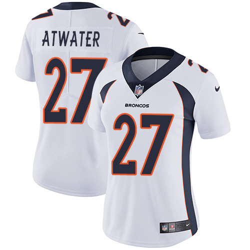 Nike Broncos #27 Steve Atwater White Women's Stitched NFL Vapor Untouchable Limited Jersey Nike Broncos #27 Steve Atwater White Women's Stitched NFL Vapor Untouchable Limited Jersey