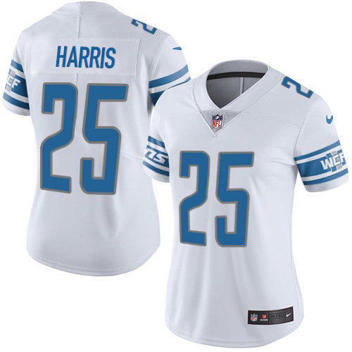 Nike Lions #25 Will Harris White Women's Stitched NFL Vapor Untouchable Limited Jersey Nike Lions #25 Will Harris White Women's Stitched NFL Vapor Untouchable Limited Jersey