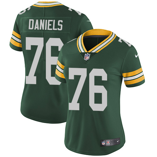 Nike Packers #76 Mike Daniels Green Team Color Women's Stitched NFL Vapor Untouchable Limited Jersey Nike Packers #76 Mike Daniels Green Team Color Women's Stitched NFL Vapor Untouchable Limited Jersey
