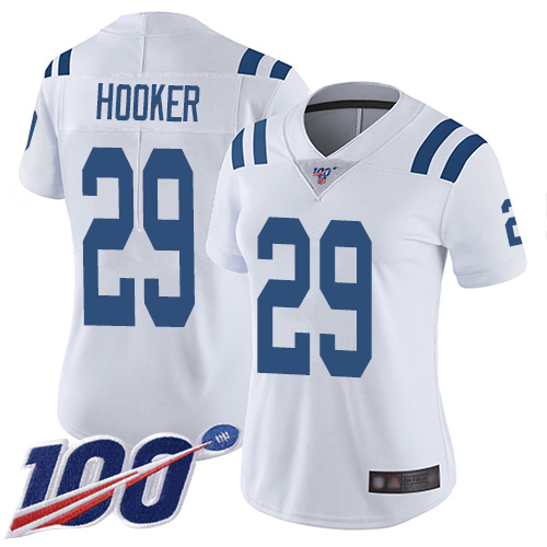 Nike Colts #29 Malik Hooker White Women's Stitched NFL 100th Season Vapor Limited Jersey Nike Colts #29 Malik Hooker White Women's Stitched NFL 100th Season Vapor Limited Jersey
