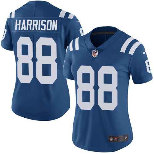 Nike Colts #88 Marvin Harrison Royal Blue Team Color Women's Stitched NFL Vapor Untouchable Limited Jersey Nike Colts #88 Marvin Harrison Royal Blue Team Color Women's Stitched NFL Vapor Untouchable Limited Jersey