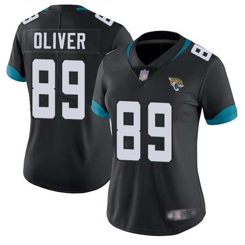 Nike Jaguars #89 Josh Oliver Black Team Color Women's Stitched NFL Vapor Untouchable Limited Jersey Nike Jaguars #89 Josh Oliver Black Team Color Women's Stitched NFL Vapor Untouchable Limited Jersey