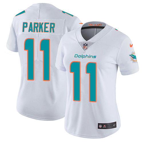 Nike Dolphins #11 DeVante Parker White Women's Stitched NFL Vapor Untouchable Limited Jersey Nike Dolphins #11 DeVante Parker White Women's Stitched NFL Vapor Untouchable Limited Jersey