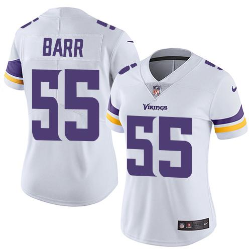 Nike Vikings #55 Anthony Barr White Women's Stitched NFL Vapor Untouchable Limited Jersey Nike Vikings #55 Anthony Barr White Women's Stitched NFL Vapor Untouchable Limited Jersey