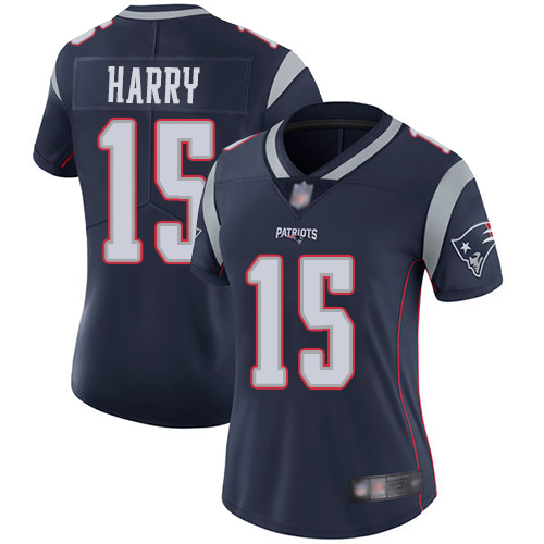 Nike Patriots #15 N'Keal Harry Navy Blue Team Color Women's Stitched NFL Vapor Untouchable Limited Jersey Nike Patriots #15 N'Keal Harry Navy Blue Team Color Women's Stitched NFL Vapor Untouchable Limited Jersey