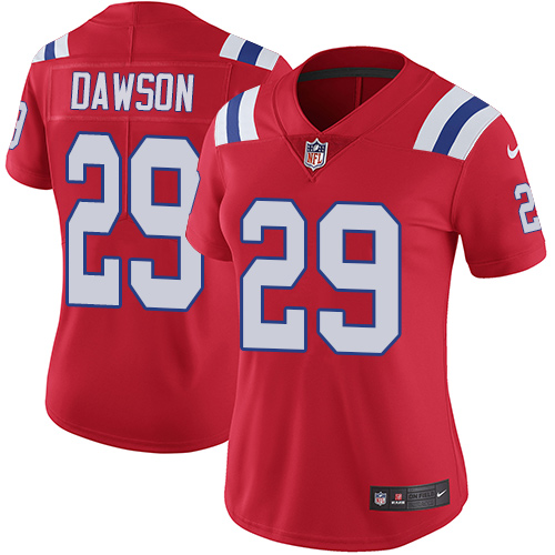 Nike Patriots #29 Duke Dawson Red Alternate Women's Stitched NFL Vapor Untouchable Limited Jersey Nike Patriots #29 Duke Dawson Red Alternate Women's Stitched NFL Vapor Untouchable Limited Jersey